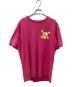 stussy（ステューシー）の古着「半袖カットソー」｜ピンク