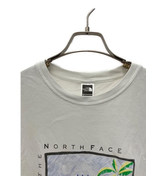 THE NORTH FACE（ザ ノース フェイス）THE NORTH FACE (ザ ノース フェイス) SUPREME (シュプリーム) 半袖カットソー ホワイト サイズ:Lの古着・服飾アイテム