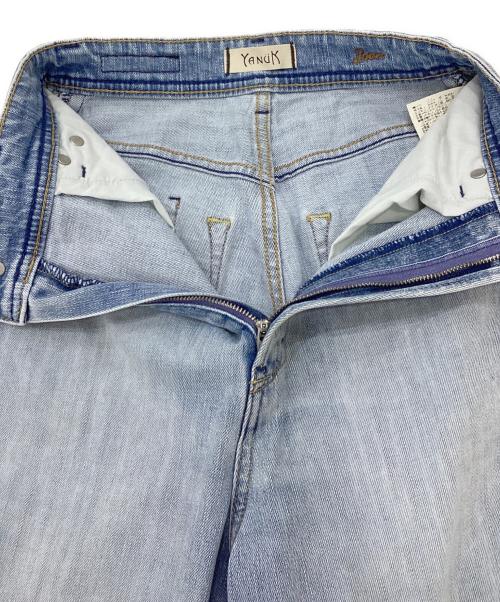 YANUK（ヤヌーク）YANUK (ヤヌーク) デニムパンツ　Joan ブルー サイズ:21の古着・服飾アイテム