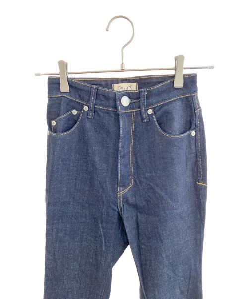 YANUK（ヤヌーク）YANUK (ヤヌーク) デニムパンツ インディゴ サイズ:22の古着・服飾アイテム