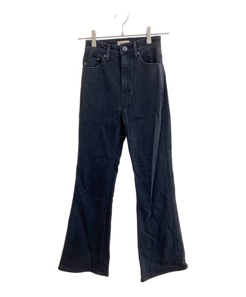 YANUK（ヤヌーク）YANUK (ヤヌーク) デニムパンツ ブラック サイズ:22の古着・服飾アイテム