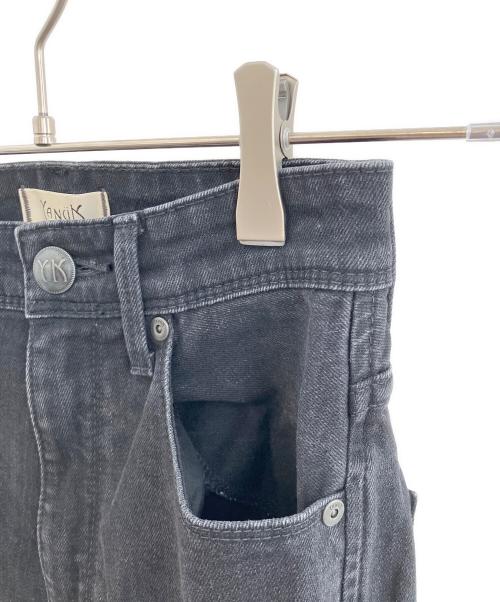 YANUK（ヤヌーク）YANUK (ヤヌーク) デニムパンツ ブラック サイズ:22の古着・服飾アイテム