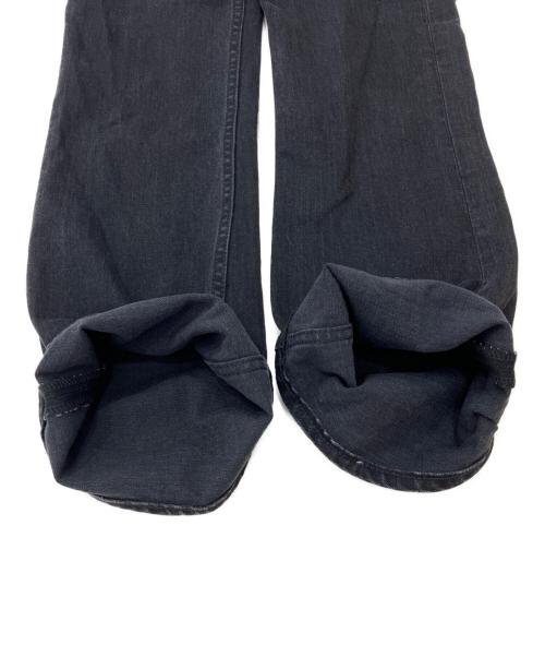 YANUK（ヤヌーク）YANUK (ヤヌーク) デニムパンツ ブラック サイズ:22の古着・服飾アイテム