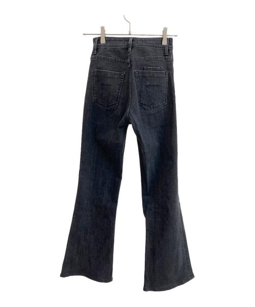 YANUK（ヤヌーク）YANUK (ヤヌーク) デニムパンツ ブラック サイズ:22の古着・服飾アイテム