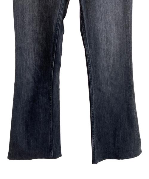 YANUK（ヤヌーク）YANUK (ヤヌーク) デニムパンツ ブラック サイズ:22の古着・服飾アイテム