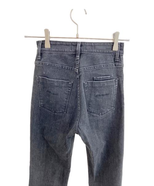 YANUK（ヤヌーク）YANUK (ヤヌーク) デニムパンツ ブラック サイズ:22の古着・服飾アイテム