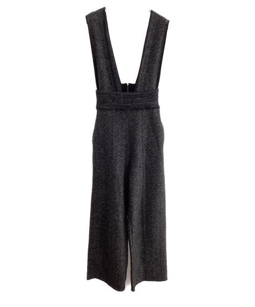 MACPHEE（マカフィー）MACPHEE (マカフィー) サロペット ブラック サイズ:36の古着・服飾アイテム