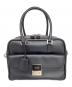 ANYA HINDMARCH (アニヤ・ハインドマーチ) 2WAYショルダーバッグ SMALL CARKER ブラック：15000円