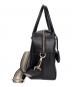 中古・古着 ANYA HINDMARCH (アニヤ・ハインドマーチ) 2WAYショルダーバッグ SMALL CARKER ブラック：15000円