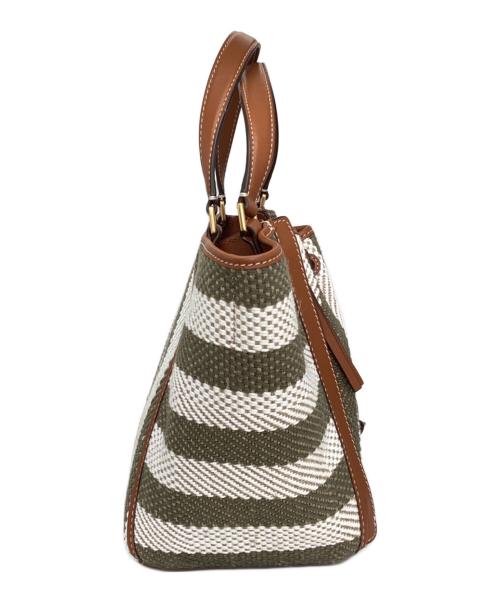 TORY BURCH（トリーバーチ）TORY BURCH (トリーバーチ) 2WAYショルダーバッグ　マックグロー　ドラゴンフライ グリーンの古着・服飾アイテム