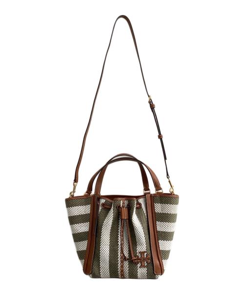 TORY BURCH（トリーバーチ）TORY BURCH (トリーバーチ) 2WAYショルダーバッグ　マックグロー　ドラゴンフライ グリーンの古着・服飾アイテム