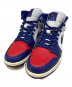 NIKEナイキ）の古着「Air Jordan 1 Mid」｜ブルー×レッド