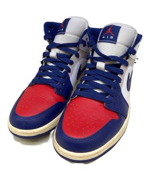 NIKE（ナイキ）NIKE (ナイキ) Air Jordan 1 Mid ブルー×レッド サイズ:26.5の古着・服飾アイテム