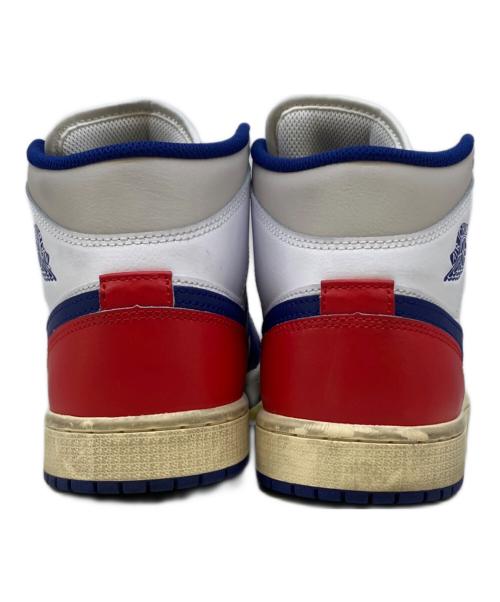 NIKE（ナイキ）NIKE (ナイキ) Air Jordan 1 Mid ブルー×レッド サイズ:26.5の古着・服飾アイテム