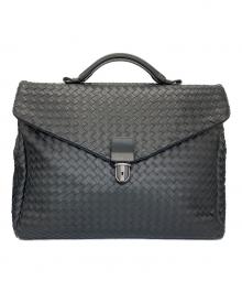 BOTTEGA VENETA（ボッテガベネタ）の古着「ブリーフケース」｜ブラック