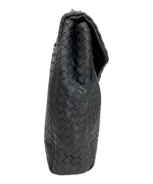 BOTTEGA VENETA（ボッテガベネタ）BOTTEGA VENETA (ボッテガベネタ) ブリーフケース ブラックの古着・服飾アイテム