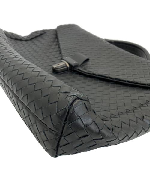 BOTTEGA VENETA（ボッテガベネタ）BOTTEGA VENETA (ボッテガベネタ) ブリーフケース ブラックの古着・服飾アイテム