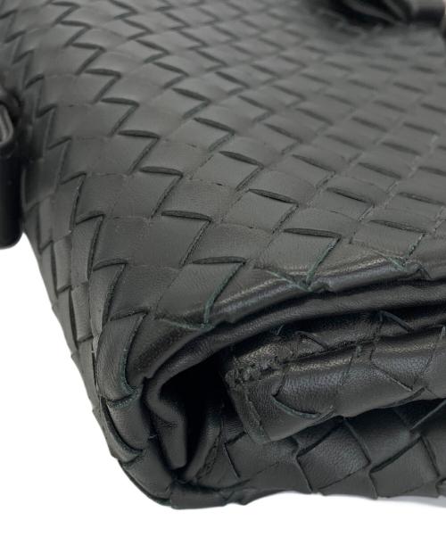 BOTTEGA VENETA（ボッテガベネタ）BOTTEGA VENETA (ボッテガベネタ) ブリーフケース ブラックの古着・服飾アイテム