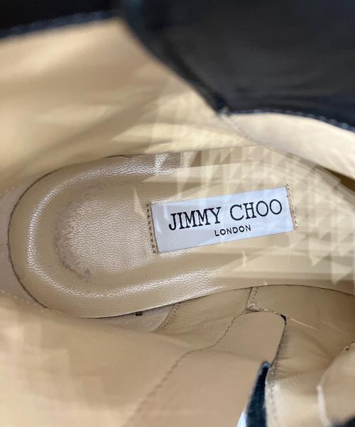 JIMMY CHOO（ジミーチュウ）JIMMY CHOO (ジミーチュウ) ブーツ ブラック サイズ:38の古着・服飾アイテム