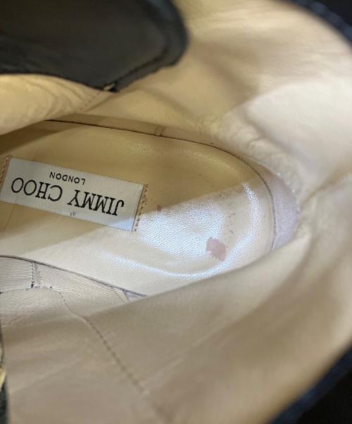 JIMMY CHOO（ジミーチュウ）JIMMY CHOO (ジミーチュウ) ブーツ ブラック サイズ:38の古着・服飾アイテム