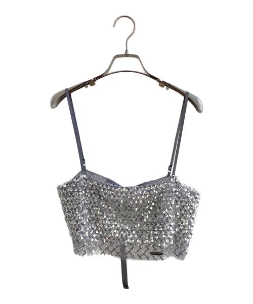 MAISON SPECIAL（メゾンスペシャル）MAISON SPECIAL (メゾンスペシャル) ビスチェ シルバー サイズ:FREEの古着・服飾アイテム