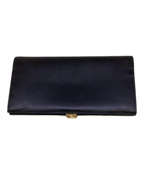 GUCCI（グッチ）GUCCI (グッチ) 長財布 ブラックの古着・服飾アイテム