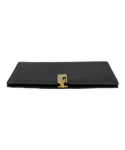 GUCCI（グッチ）GUCCI (グッチ) 長財布 ブラックの古着・服飾アイテム
