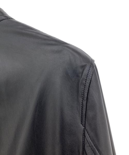 theory（セオリー）theory (セオリー) レザージャケット ブラック サイズ:Mの古着・服飾アイテム