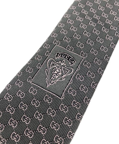 GUCCI（グッチ）GUCCI (グッチ) ネクタイ グレー サイズ:　の古着・服飾アイテム
