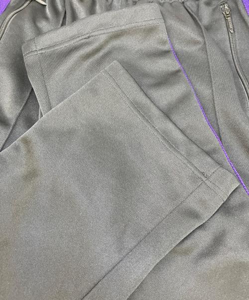 Needles（ニードルズ）Needles (ニードルズ) トラックパンツ ブラック×パープル サイズ:Sの古着・服飾アイテム