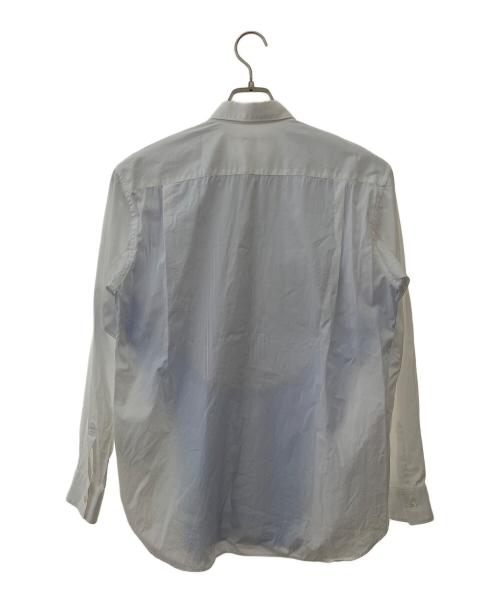 COMME des GARCONS SHIRT（コムデギャルソンシャツ）COMME des GARCONS SHIRT (コムデギャルソンシャツ) 長袖シャツ ホワイト×ブルー サイズ:Sの古着・服飾アイテム