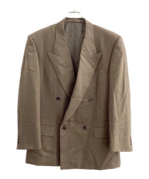 Yves Saint Laurent（イヴサンローラン）Yves Saint Laurent (イヴサンローラン) 2Bジャケット オリーブ サイズ:Mの古着・服飾アイテム