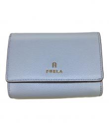 FURLA（フルラ）の古着「2つ折り財布」｜スカイブルー