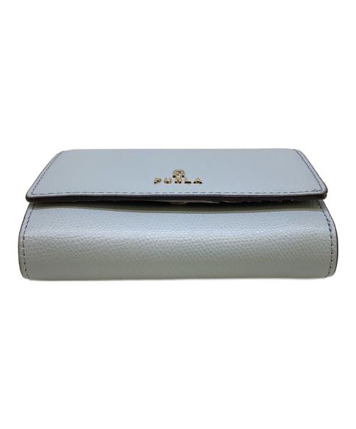 FURLA（フルラ）FURLA (フルラ) 2つ折り財布 スカイブルーの古着・服飾アイテム
