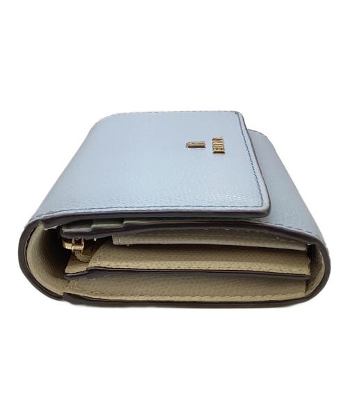FURLA（フルラ）FURLA (フルラ) 2つ折り財布 スカイブルーの古着・服飾アイテム