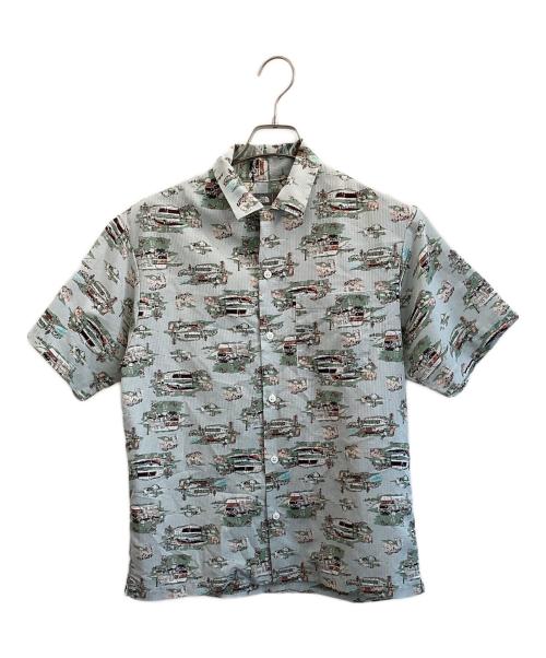 THE NORTH FACE（ザ ノース フェイス）THE NORTH FACE (ザ ノース フェイス) 半袖シャツ グリーン サイズ:Mの古着・服飾アイテム