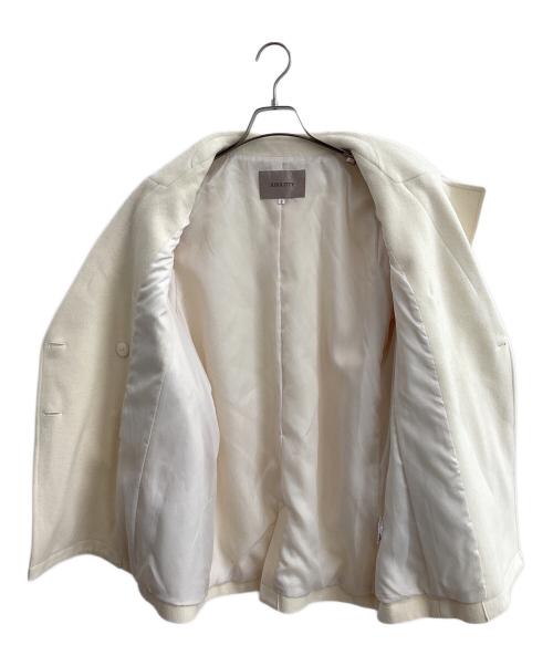 JUSGLITTY（ジャスグリッティー）JUSGLITTY (ジャスグリッティー) コート アイボリー サイズ:2の古着・服飾アイテム