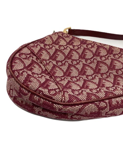 Christian Dior（クリスチャン ディオール）Christian Dior (クリスチャン ディオール) サドルバッグ レッドの古着・服飾アイテム