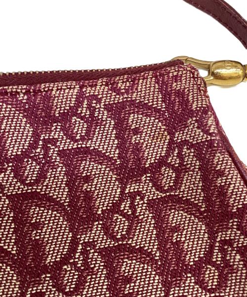 Christian Dior（クリスチャン ディオール）Christian Dior (クリスチャン ディオール) サドルバッグ レッドの古着・服飾アイテム