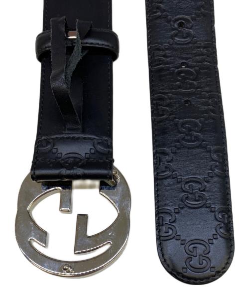 GUCCI（グッチ）GUCCI (グッチ) ベルト ブラックの古着・服飾アイテム