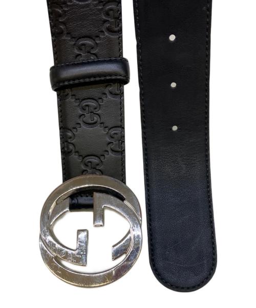 GUCCI（グッチ）GUCCI (グッチ) ベルト ブラックの古着・服飾アイテム