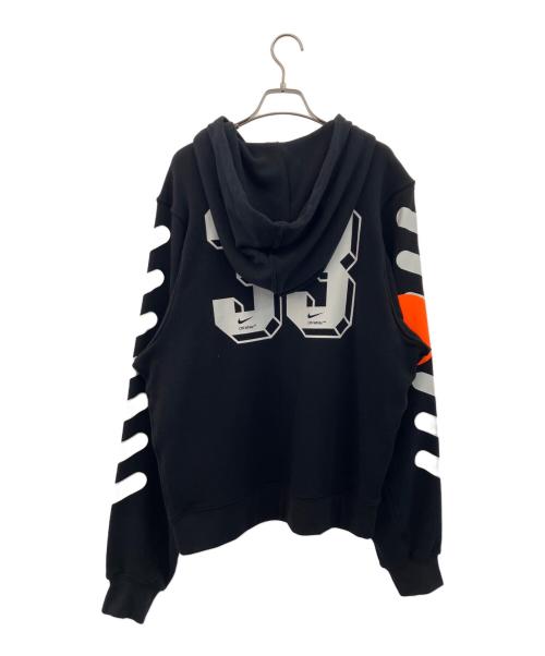 NIKE（ナイキ）NIKE (ナイキ) OFFWHITE (オフホワイト) パーカー ブラック サイズ:Sの古着・服飾アイテム
