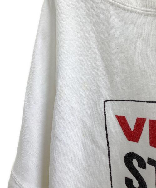 VISION STREET WEAR（ヴィションストリートウェアー）VISION STREET WEAR (ヴィションストリートウェアー) プルオーバーパーカー ホワイト サイズ:Mの古着・服飾アイテム