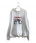 VISION STREET WEAR（ヴィションストリートウェアー）の古着「プルオーバーパーカー」｜ホワイト