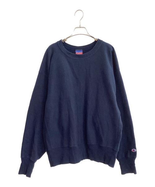 Champion REVERSE WEAVE（チャンピオン リバース ウィーブ）Champion REVERSE WEAVE (チャンピオン リバース ウィーブ) スウェット　00's 古着 ネイビー サイズ:Lの古着・服飾アイテム