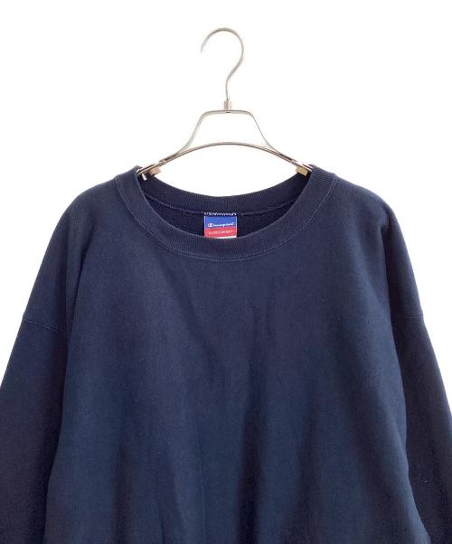 Champion REVERSE WEAVE（チャンピオン リバース ウィーブ）Champion REVERSE WEAVE (チャンピオン リバース ウィーブ) スウェット　00's 古着 ネイビー サイズ:Lの古着・服飾アイテム