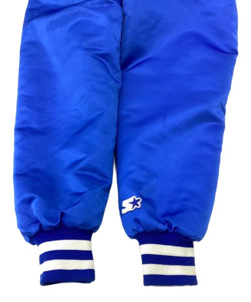 STARTER（スターター）STARTER (スターター) スタジャン　MLB Diamond COLLECTION　ドジャース 古着 ブルー サイズ:Mの古着・服飾アイテム