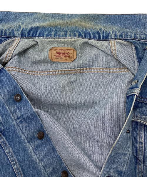 LEVI'S（リーバイス）LEVI'S (リーバイス) デニムジャケット　80's 4th 古着 ブルー サイズ:40Rの古着・服飾アイテム