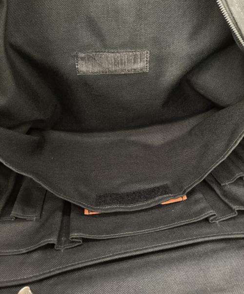 weaver（ウィーバ）weaver (ウィーバ) トートバッグ ブラック×ブラウンの古着・服飾アイテム