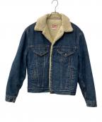 LEVI'Sリーバイス）の古着「ボアデニムジャケット」｜ベージュ